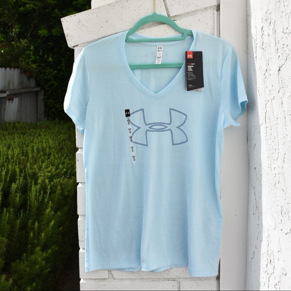 Under Armour Blue Workout Shirt